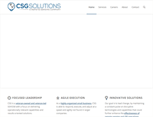 Tablet Screenshot of csg-isr.com